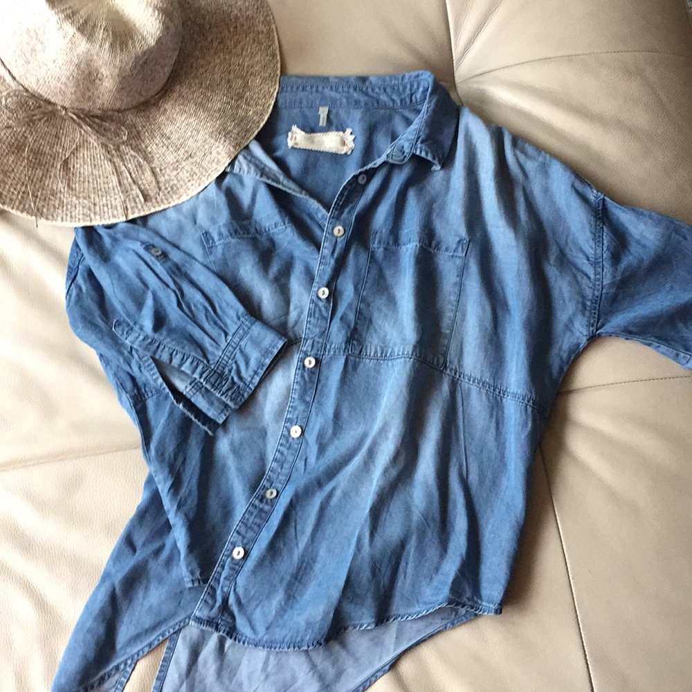 Denim shirt
